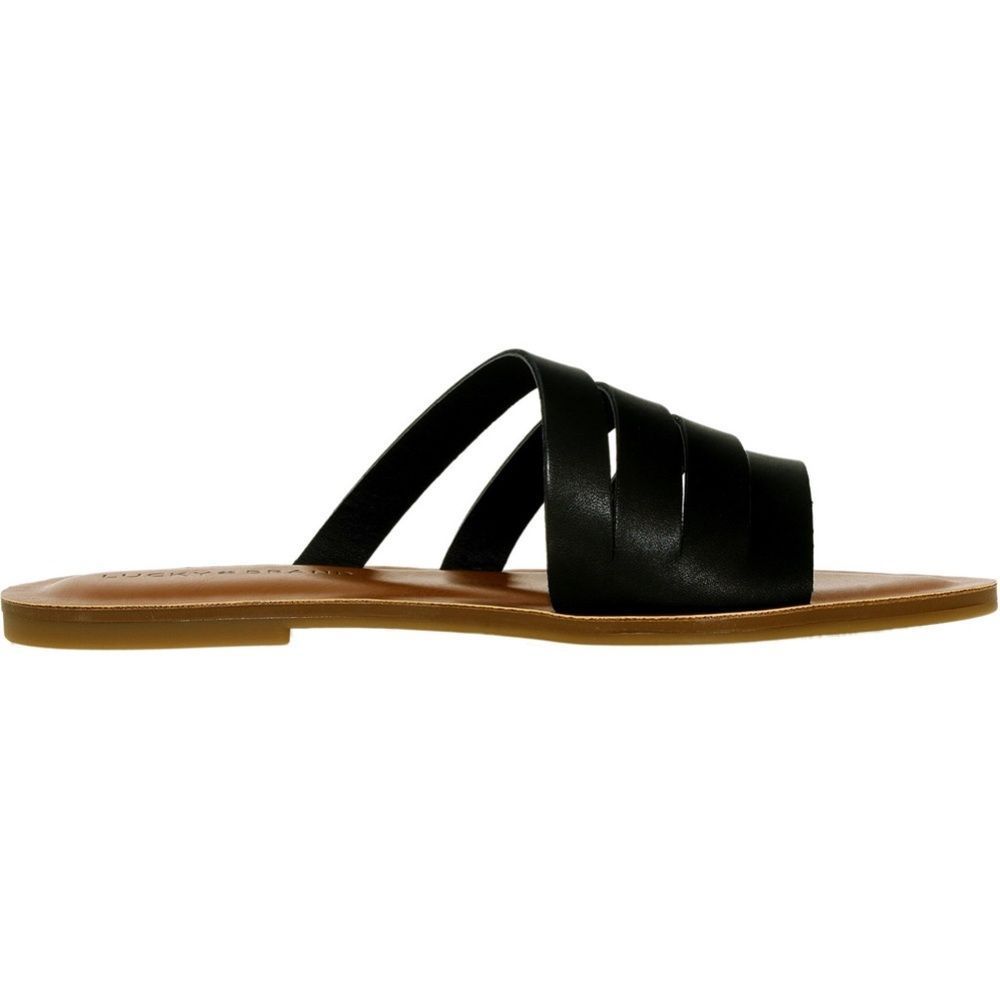 Lucky Brand
Lucky Brand Women's Anika Leather Black Sandal - Picture 4 of 11